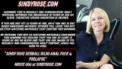 หนังxxx Sindyrose redball dildo anal fuck 3gp