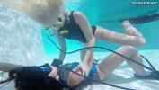 หนังโป๊ใหม่  Hungarian lesbian babes underwater Vodichkina and Farkas