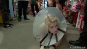 คลิปxxx Blonde slave gets fisted in public 2024