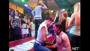 หนังโป๊ Hard core gangbang in night club Mp4