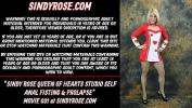 คริปโป๊ Sindy Rose Queen fo Hearts studio self anal fisting and prolapse 3gp ฟรี