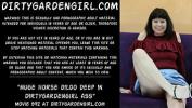 คลิปโป๊ฟรี Huge dildo deep in Dirtygardengirl ass 2024 ร้อน