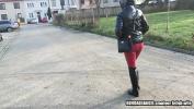 คลิปโป๊ Fetish wife in the city down PVC jacket with hood comma leather leggings comma gloves and boots ร้อน