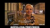 หนังxxx Cute blonde Czech student is paid for sex in public 3gp