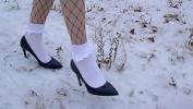 ดูหนังโป๊ High heels and white frilly socks in the snow 2024 ร้อน