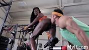 หนังโป๊ใหม่  Barbell Fuck For Ebony MILF Ana Foxx