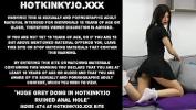 คลิปโป๊ Huge grey dong in hotkinkyjo ruined anal hole Mp4