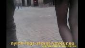 คลิปโป๊ Nice legs on the street short with black pantyhoses 2024