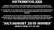 หนังเอ็ก JULY sol AUGUST 2019 News at HOTKINKYJO site colon extreme anal fisting comma prolapse comma public nudity comma belly bulge ร้อน 2024