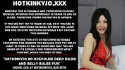 ดูหนังxxx Hotkinkyjo XO speculum comma gape comma deep dildo and belly bulge fun 2024 ร้อน