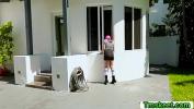 คลิปxxx Petite Teen Ava Eden gets fuck by her neighbors bigcock ร้อน