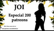 คริปโป๊ JOI Especial 200 patreons comma 200 corridas period Audio en espa ntilde ol period ร้อน