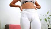 คลิปxxx Super Puffy Cameltoe Busty Blonde Working out In Tight White Leggings