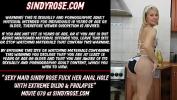 หนัง18 Sexy Maid Sindy Rose fuck her anal hole with extreme dildo amp prolapse ดีที่สุด ประเทศไทย