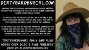 ดูหนังโป๊ Dirtygardengirl again ride huge cock dildo amp anal prolapse ดีที่สุด ประเทศไทย