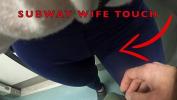 คลิปโป๊ My Wife Let Older Unknown Man to Touch her Pussy Lips Over her Spandex Leggings in Subway ร้อน 2024