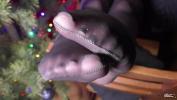 ดูหนังโป๊ Black Nylon Soles by the Christmas Tree Mp4 ฟรี