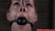 หนังเอ็ก Mouth gagged and nose hooked sub