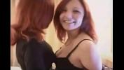 หนังโป๊ Sexy Lesbian redhead Euro twins cunnilingus oral play pussy eating Mp4