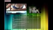 หนัง18 Chatroulette girl showing all to a fake video of a couple D 01