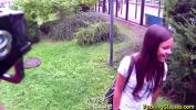 หนังเอ็ก Fucking Glasses Fucked for cash near the bus stop Amanda Mp4