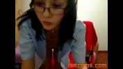 คริปโป๊ Teen With Glasses Geek Nasty on Webcam ร้อน