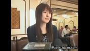 หนังโป๊ใหม่  Hot Japanese doll gets some hard public Mp4