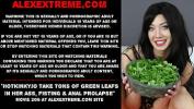 หนังเอ็ก Hotkinkyjo take tons of green leafs in her ass comma fisting amp anal prolapse 2024 ล่าสุด