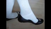 คริปโป๊ black leather ballet flats and socks comma shoeplay and dangling by Isabelle Sandrine Mp4 ล่าสุด