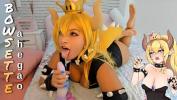 ดูหนังav Bowsette cosplay from Mario Bros playing hard with the sex machine 2024