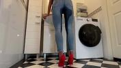 คลิปโป๊ Wetting extremely Jeans and Red classic High Heels and play with Pee 2024 ล่าสุด