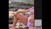 ดูหนังโป๊ Desenhar uma mulher gostosa de biquini na praia e bater punheta em off ร้อน