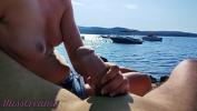 หนังโป๊ใหม่  French Milf Handjob Amateur on Nude Beach public in Greece to stranger with Cumshot MissCreamy ฟรี