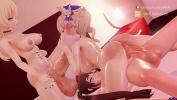 คลิปxxx 【Futa】Barbara and her futanari friends【Mona comma Fischl comma Aether】【Genshin Impact】 3gp