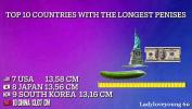 หนังav Top 10 longest cock countries ดีที่สุด ประเทศไทย