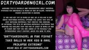 ดูหนังโป๊ Dirtygardengirl in pink fishnet take balls in her ass amp anal prolapse extreme ฟรี