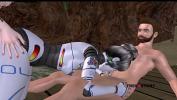 คลิปxxx An animated 3D cartoon Threesome porn video of a cute Robot Sexbot girl giving blowjob to a man same time getting fucked in doggy style by a girl using strapon period ร้อน 2024