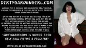 หนังโป๊ใหม่  Dirtygardengirl in mirror room self anal fisting amp prolapse ร้อน