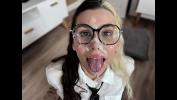 คลิปโป๊ Sexy Brunette Got Hot Cum on Her Face Close up TEASER 2024