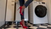 หนังโป๊ Desperate Wetting my Jeans and in my sexy Red HighHeels and play with 3gp