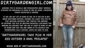 คลิปxxx Dirtygardengirl take plug in her ass outside amp anal prolapse ล่าสุด