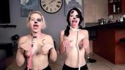 หนังโป๊ 2 pale sluts with face painting on them shaming themselves by acting like dogs Mp4 ล่าสุด