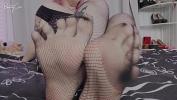 หนังโป๊ใหม่  FetishAurae putting on fishnets 2024