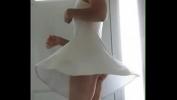 หนังxxx Nuisette007 enjoy dancing in white and show upskirt