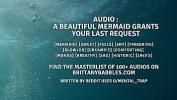 หนังเอ็ก Audio colon A Beautiful Mermaid Grants Your Last Request 3gp ฟรี