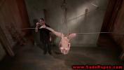 หนังโป๊ Bound suspended and gagged bdsm whore getting dildo fucked ดีที่สุด ประเทศไทย