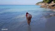 หนัง18 Naked red haired girl bathes on a public beach ล่าสุด