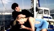 หนังเอ็ก On the Boat out at Sea Gina Has Sex with a Man Wearing a Suit 2024