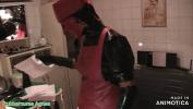 ดูหนังโป๊ Rubbernurse Agnes Long black latex nurse dress comma clinic red apron and mask Part 2 pegging with two long dildos comma final analfisting and cumshot Mp4 ล่าสุด