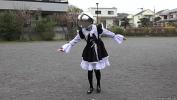 คริปโป๊ Walking through the park in a maid apos s outfit comma wearing an iron mask comma blind and groping period Mp4 ฟรี